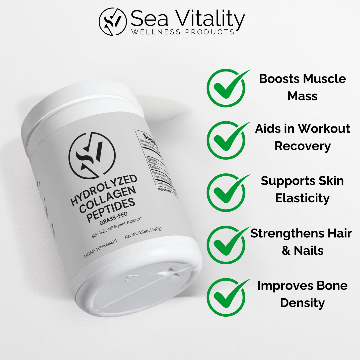 Grass-Fed Hydrolyzed Collagen Peptides