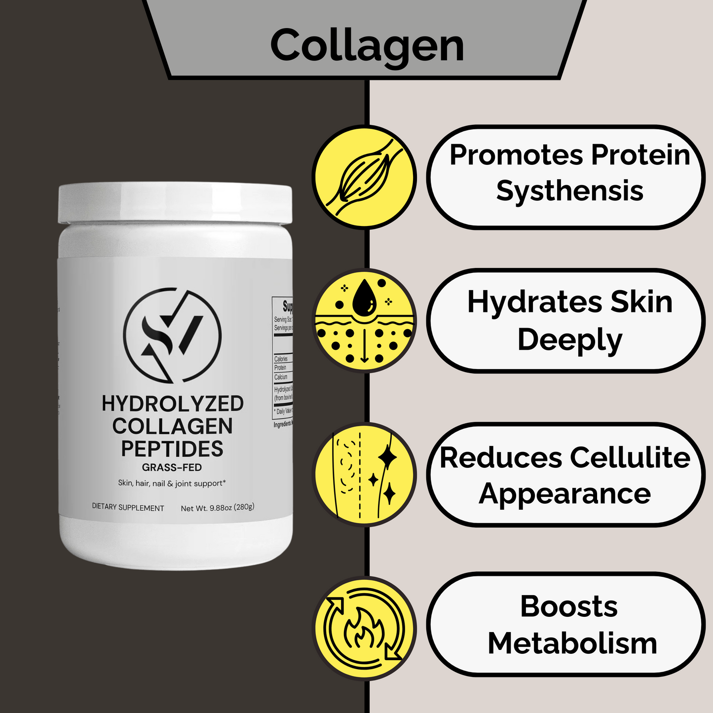 Grass-Fed Hydrolyzed Collagen Peptides