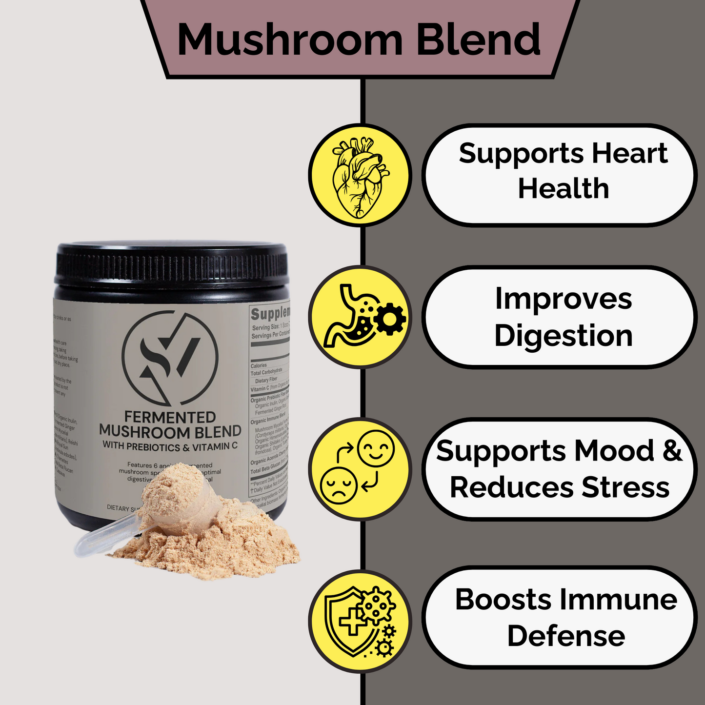 Fermented Mushroom Blend